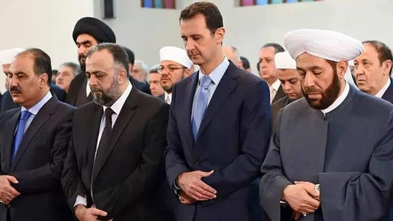 Συρία: Σπάνια εμφάνιση του Άσαντ έξω από τη Δαμασκό για τη γιορτή Εϊντ αλ-Φιτρ (εικόνες)